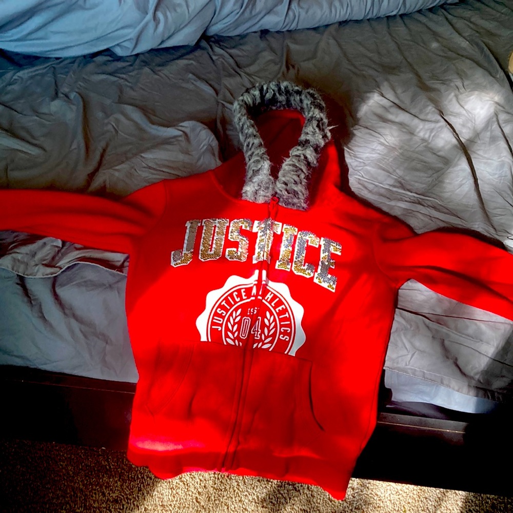 Justice active jacket!